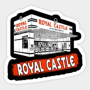 Royal Castle Restaurant. Sticker